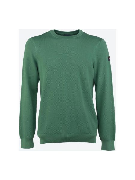 Sweatshirt mit rundem ausschnitt Paul & Shark grün