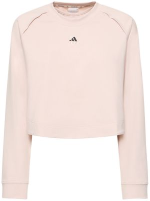 Φούτερ Adidas Performance ροζ