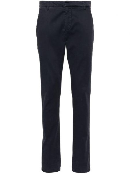 Pantaloni slabi slim fit Dondup albastru