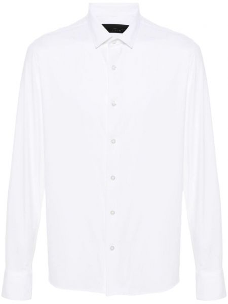 Chemise à imprimé en jacquard Rrd blanc