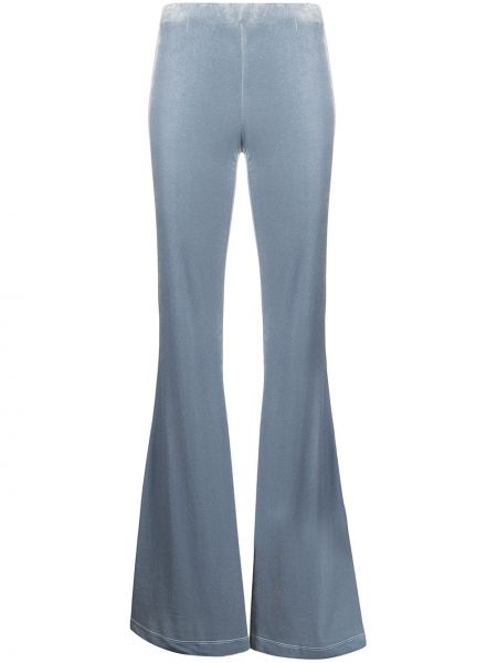 Pantalones de terciopelo‏‏‎ Antonella Rizza azul