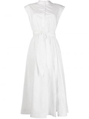 Sukienka midi bez rękawów Etro biała