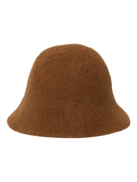 Шерстяная шляпа Agnona бежевая
