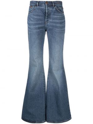 Jeans di cotone Chloé blu