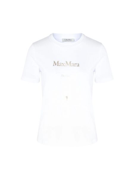 Koszulka Max Mara biała