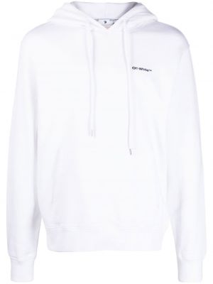 Hoodie Off-white vit