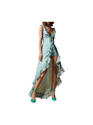 Sukienka asymetryczna Aniye By zielona