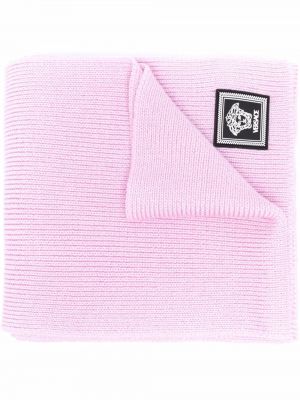 Echarpe en tricot Versace rose