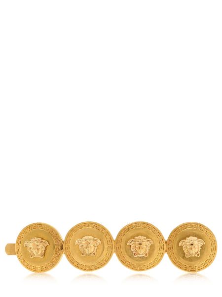Relojes de pelo Versace dorado