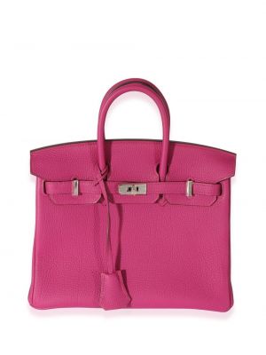 Чанта Hermès розово