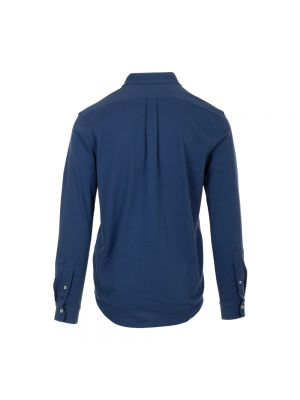 Camisa de algodón Ralph Lauren azul