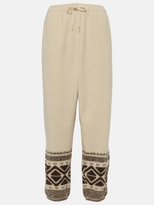 Pantaloni tuta con stampa in jersey Polo Ralph Lauren
