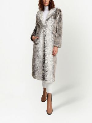 Manteau de fourrure Unreal Fur gris