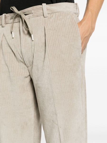Pantaloni di velluto a coste in velluto Circolo 1901 grigio