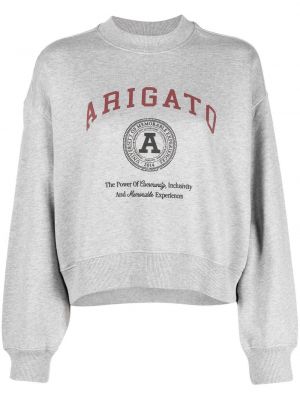 Sweat col rond col rond Axel Arigato gris