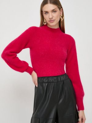 Sweter wełniany Marella różowy