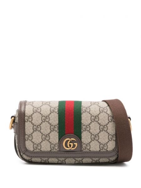 Mini taske Gucci brun