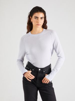 Пуловер Calvin Klein светлосиньо