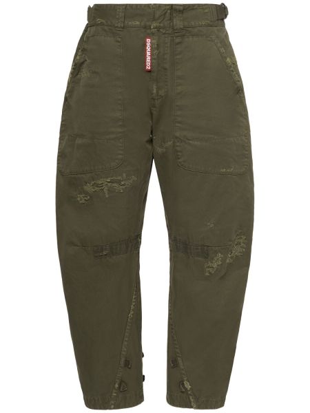 Militära byxor Dsquared2 grön