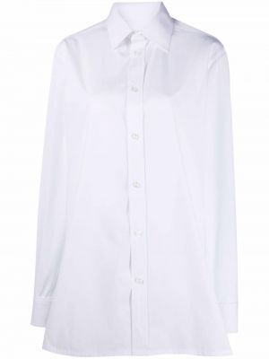 Medvilninė marškiniai Maison Margiela balta