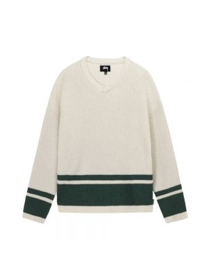Sweter Stussy beżowy