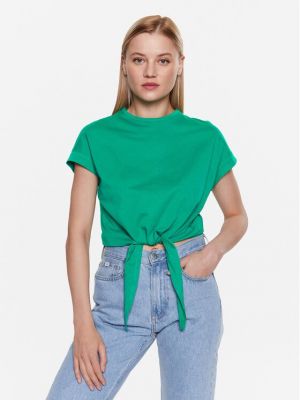 Μπλούζα United Colors Of Benetton πράσινο