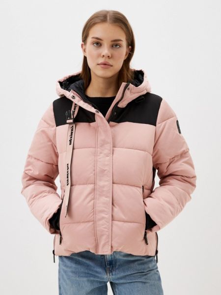 Розовая утепленная куртка Invicta