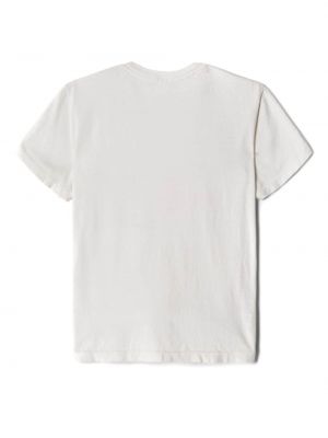T-krekls ar apdruku ar apaļu kakla izgriezumu Re/done