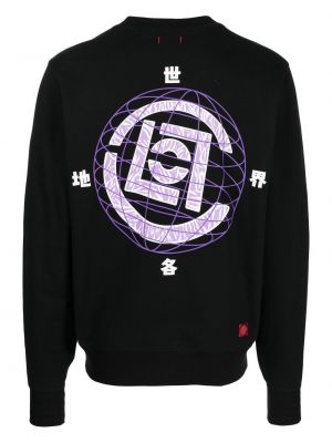 Sweatshirt mit print Clot schwarz
