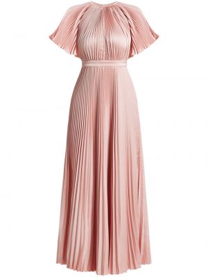 Sukienka mini plisowana L'idée różowa