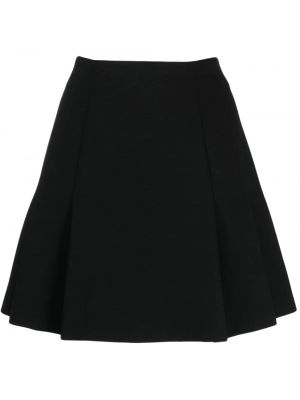 Plisované mini sukně Kimhekim černé
