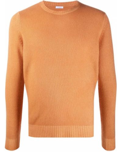 Jersey de cachemir de tela jersey con estampado de cachemira Malo naranja
