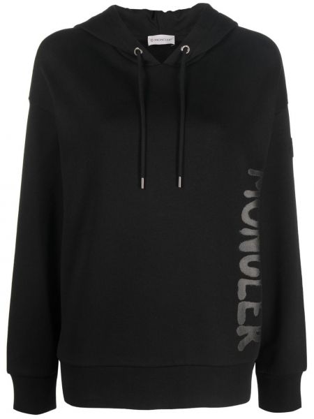 Hoodie Moncler svart