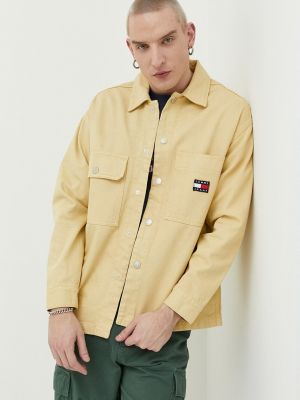Дънково яке с изолация Tommy Jeans жълто