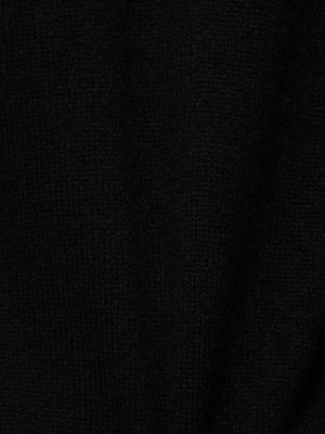 Suéter de cachemir Khaite negro