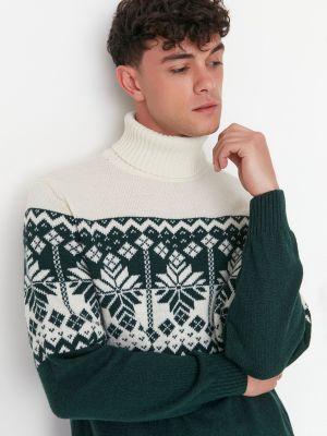 Žakárový sveter Trendyol