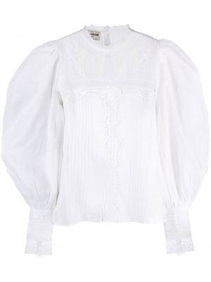 Brodert bluse Zadig&voltaire hvit