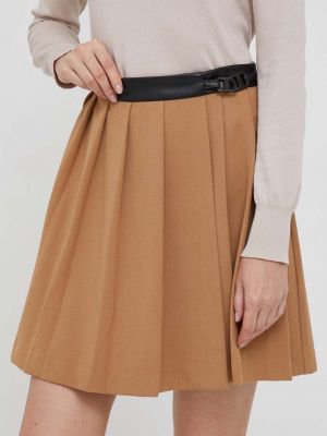 Mini suknja Dkny smeđa