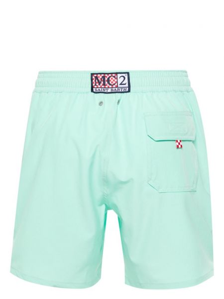 Shorts mit stickerei Mc2 Saint Barth grün