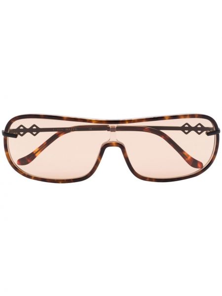 Солнцезащитные очки Karen Wazen, коричневые
