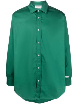 Košeľa s potlačou Drôle De Monsieur zelená