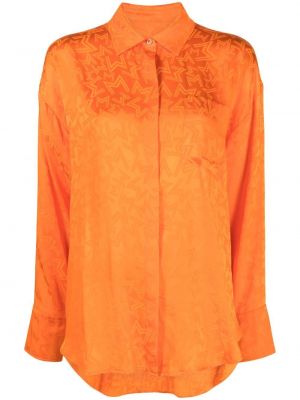 Skjorta Msgm orange