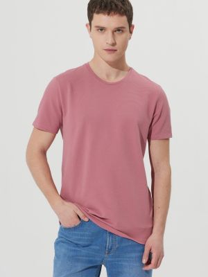 Slim fit polo krekls Altinyildiz Classics rozā