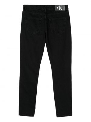Straight fit džinsi Calvin Klein Jeans melns