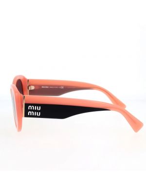 Gafas de sol oversized bootcut Miu Miu rosa