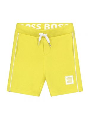 Szorty Hugo Boss żółte