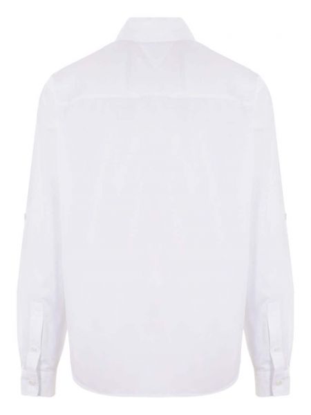 Koszula bawełniana Bottega Veneta biała