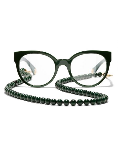 Okulary Chanel zielone