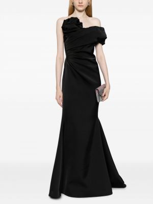 Asimetriškas vakarinė suknelė Rachel Gilbert juoda