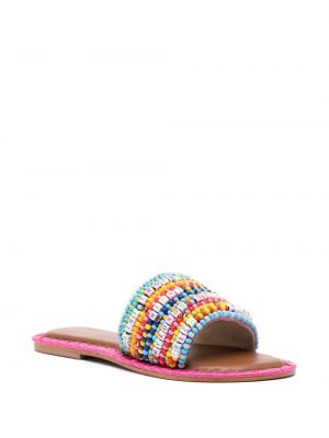 Sandales avec perles De Siena Shoes rose